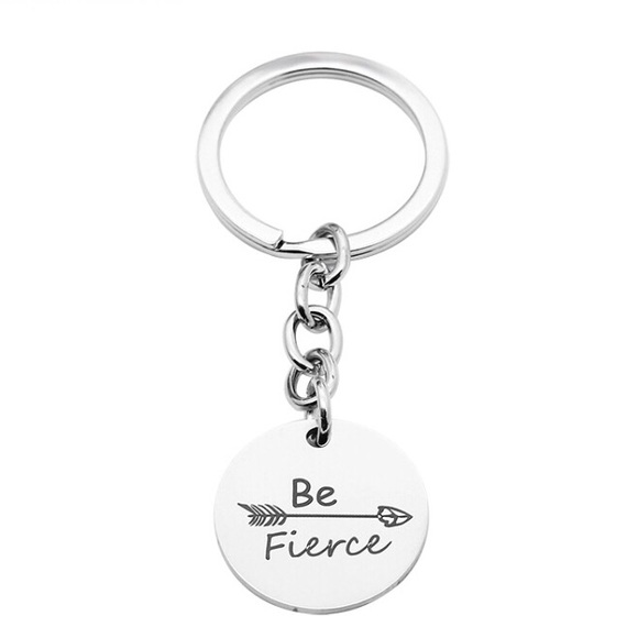 Skull & Arrow Shop Accessories - Be Fierce Keychain
